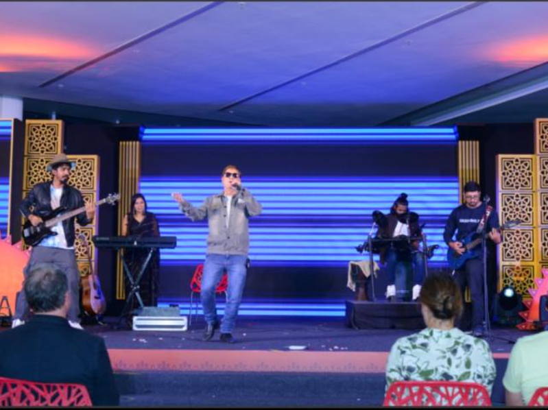 Singing Performance on Stage